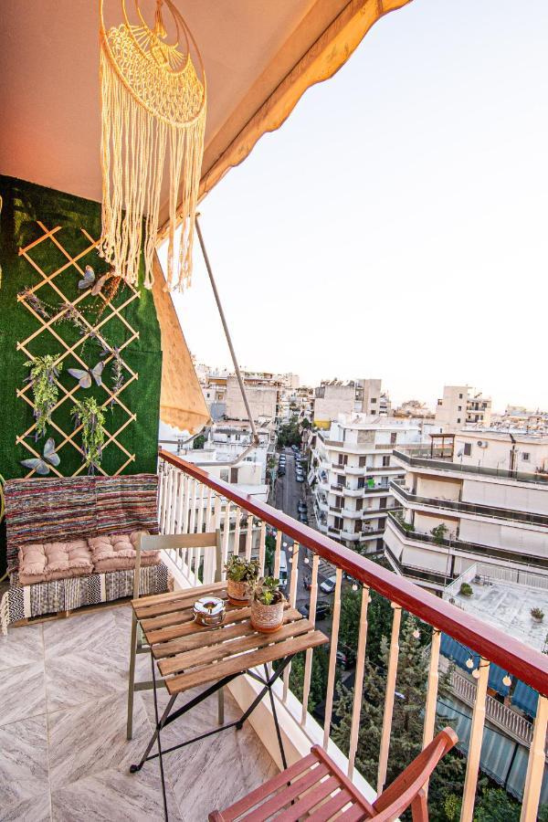 Vintage Apartment In Athens-Zografou Екстериор снимка