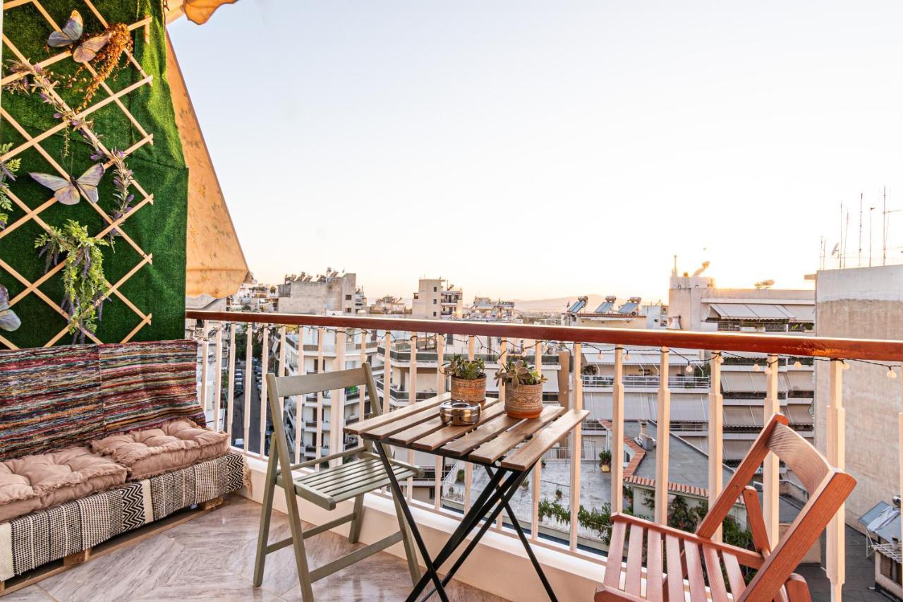 Vintage Apartment In Athens-Zografou Екстериор снимка